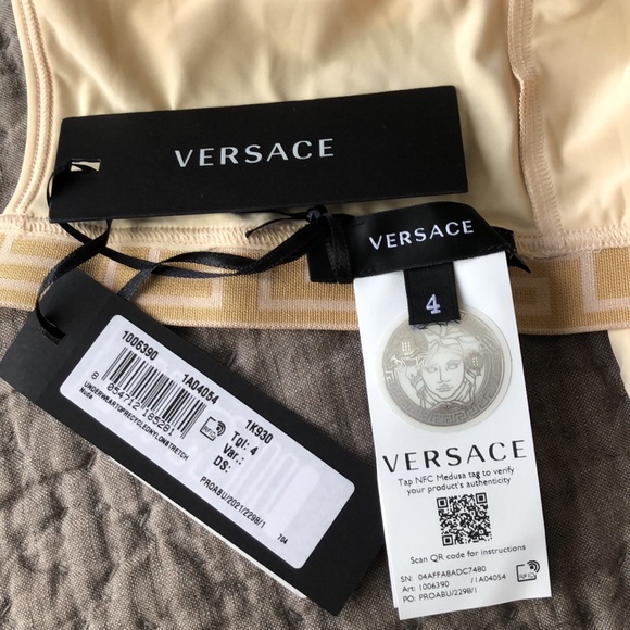 VERSACE Greca Border Bra - Picture 6 of 9